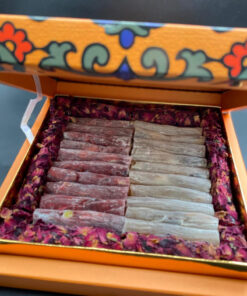 Kutluhan 450 gr karışık Güllü,a Damlasakızlı, Narlı parmak Fitil Turkish Delight Lokum, 450 gr - Görsel 3