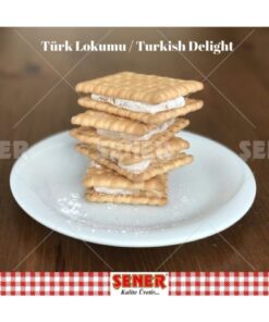 Alternative view of Şener Glikozsuz Lokum 1.5 Kg Bisküvi Arası Lokum Sade Lokum Atıştırmalık