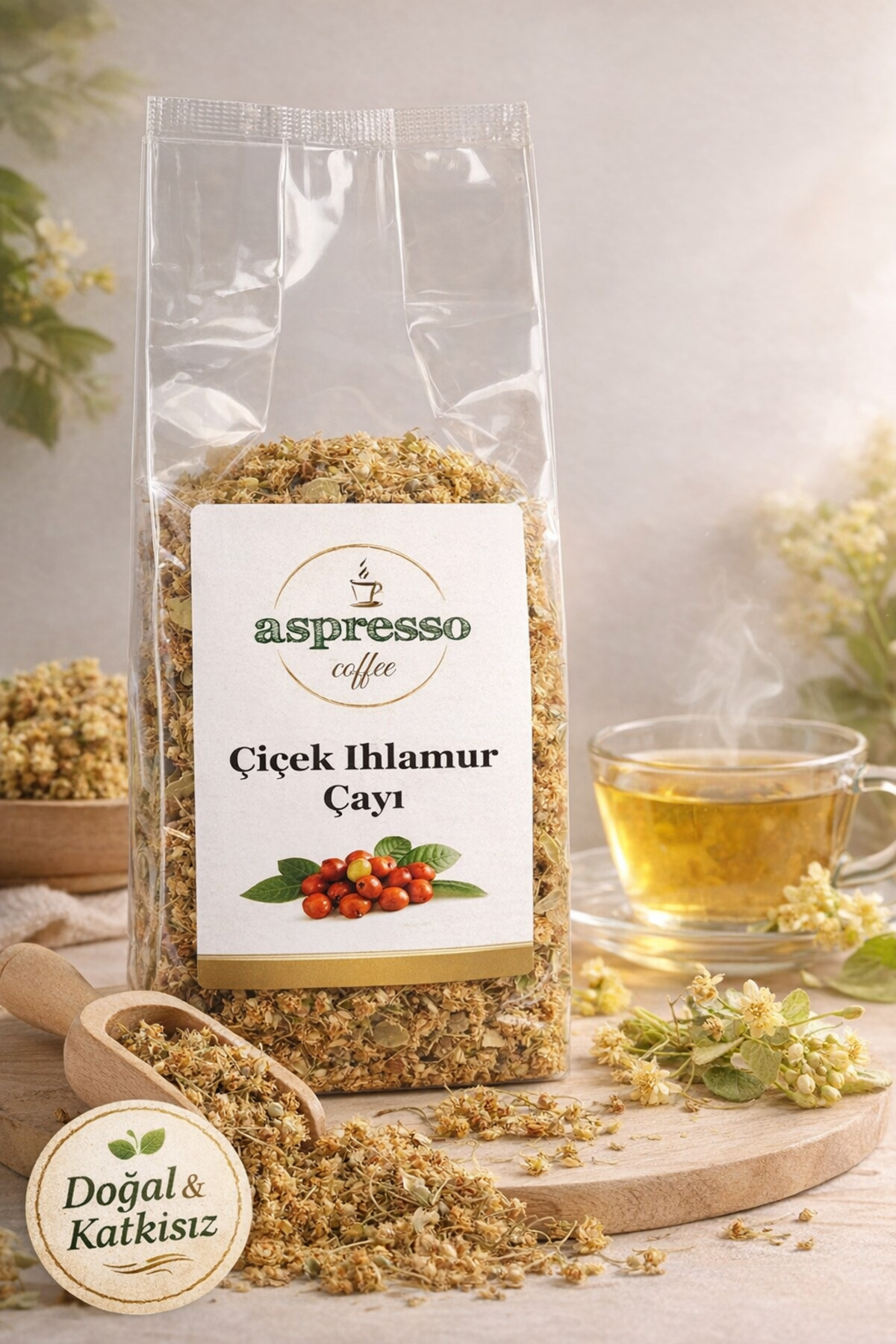 aspresso Çiçek Ihlamur Çayı 100 Gr.