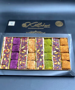 Alternative view of Kutluhan karışık hediyelik kutuda lokum lotuslu,narlı,fıstıklı,kadayıflı,yaban mersinili, 850 gr