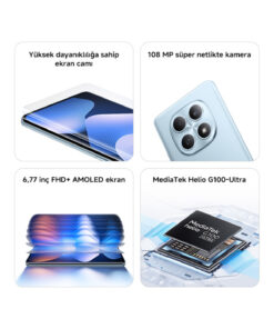 Xiaomi Redmi Note 15 8 GB+256 GB Siyah (Xiaomi Türkiye Garantili ) - Görsel 3