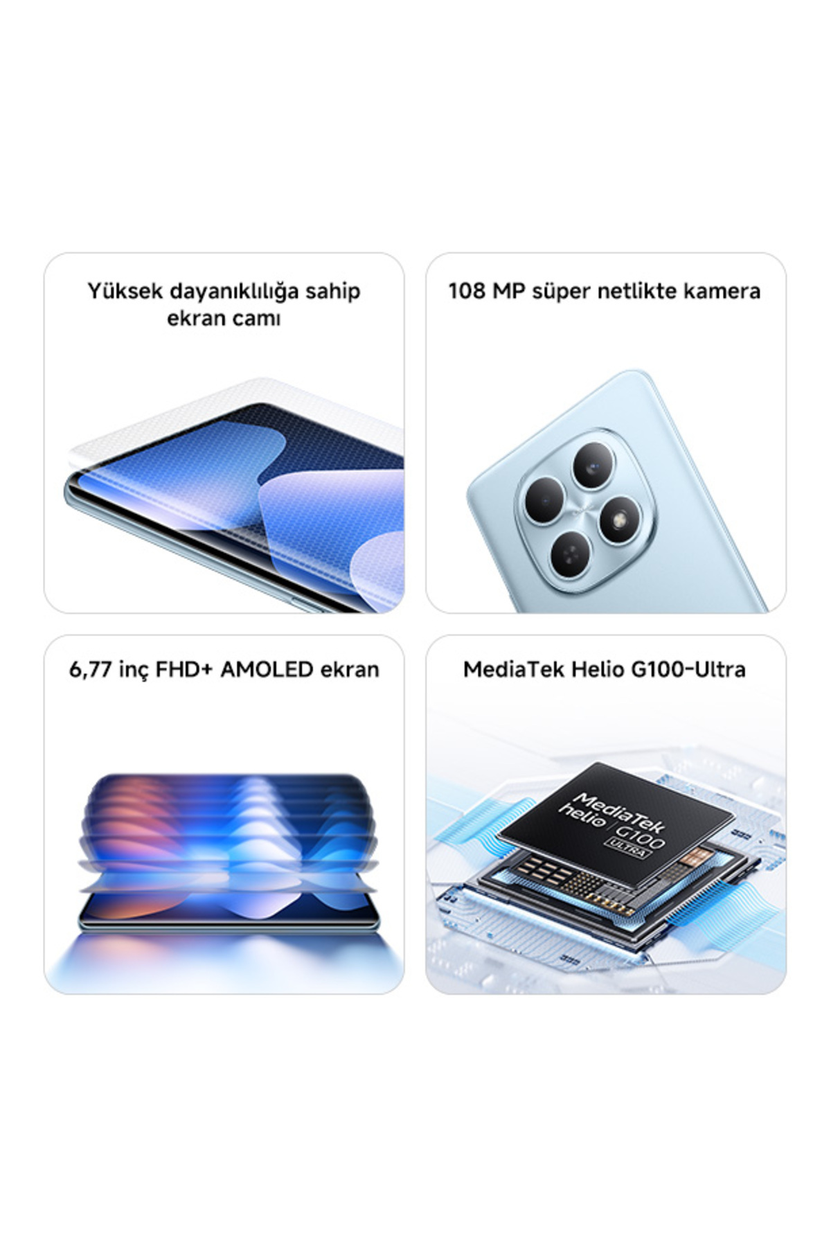 Xiaomi Redmi Note 15 8 GB+256 GB Siyah (Xiaomi Türkiye Garantili ) - Görsel 3