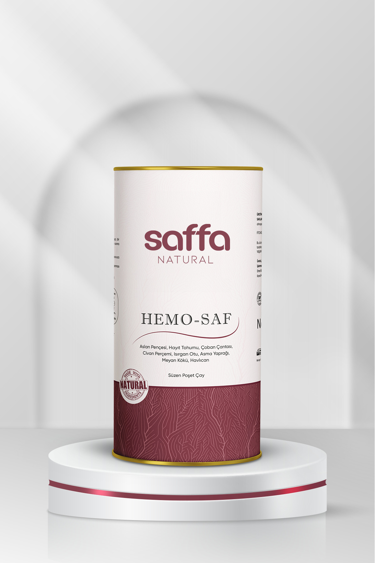 SAFFA NATURAL SAFFA & HEMO-SAF 60 ADET
