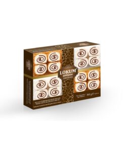 Lokum Atölyesi Kakaolu Fındık Krema Dolgulu Sultan Lokum 300g