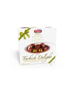 Usaş Hediyelik Çikolata Kaplı Antep Fıstıklı Lokum