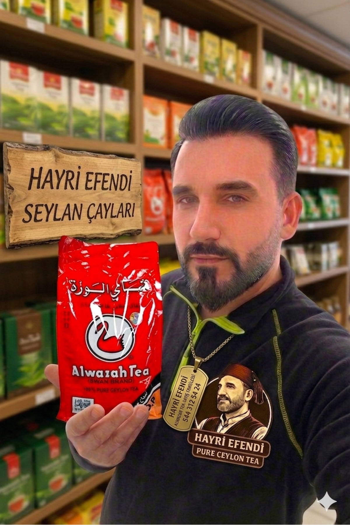 ALWAZAH TEA Seylan Kaçak Dökme Çayı (3'lü Paket) HayriEfendi ONAYLI MAĞAZA RESMİ SATICI - Görsel 3