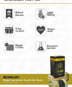STAYFİT 90 Günlük Bromelain Ekstreli Karışık Bitki Çayı 560 gr - Görsel 3