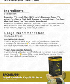 Alternative view of STAYFİT 90 Günlük Bromelain Ekstreli Karışık Bitki Çayı 560 gr