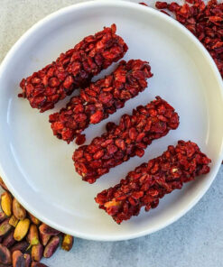 Hicret Kuruyemiş Nar Zereşkli Antep Fıstıklı Fitil Lokum 500 Gr - Görsel 3