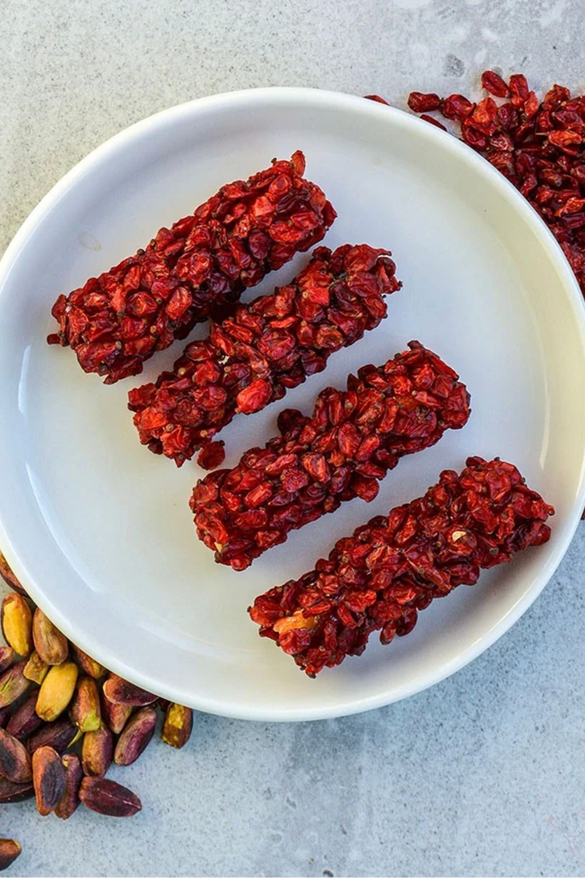 Hicret Kuruyemiş Nar Zereşkli Antep Fıstıklı Fitil Lokum 500 Gr - Görsel 3
