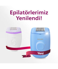 Alternative view of Philips 2000 Serisi BRE228/05 Bacak Epilasyon Aleti, Kablolu, Yıkanabilir, Mavi
