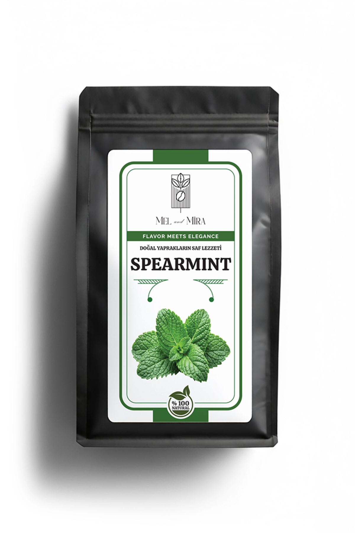 Mel and Mira Premium Kıvırcık Nane Çayı 50g | Spearmint Tea | Sindirim Dostu, Organik, Vegan, Katkısız