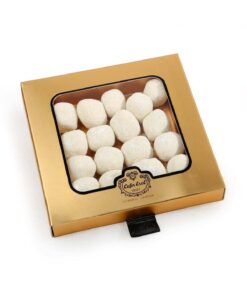 Şekerci Cafer Erol Beyaz Çikolatalı Nar Aromalı Antep Fıstıklı Lokum Altın Kutu 110g - Görsel 3