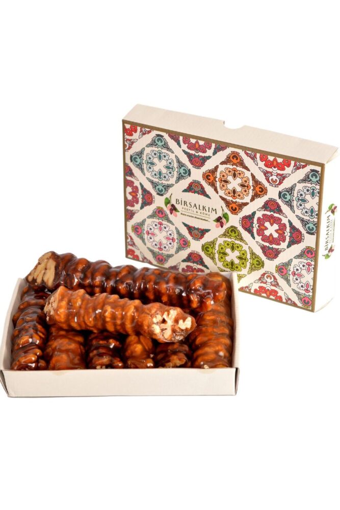 Bİrsalkım Pestİl & Köme 1. Kalite Karışık Hediyelik Bol Kelebek Cevizli Sucuk Net:600gram
