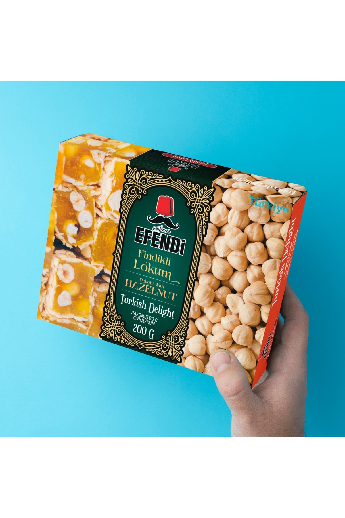 Lokum Sencer efendi fındıklı 200gr