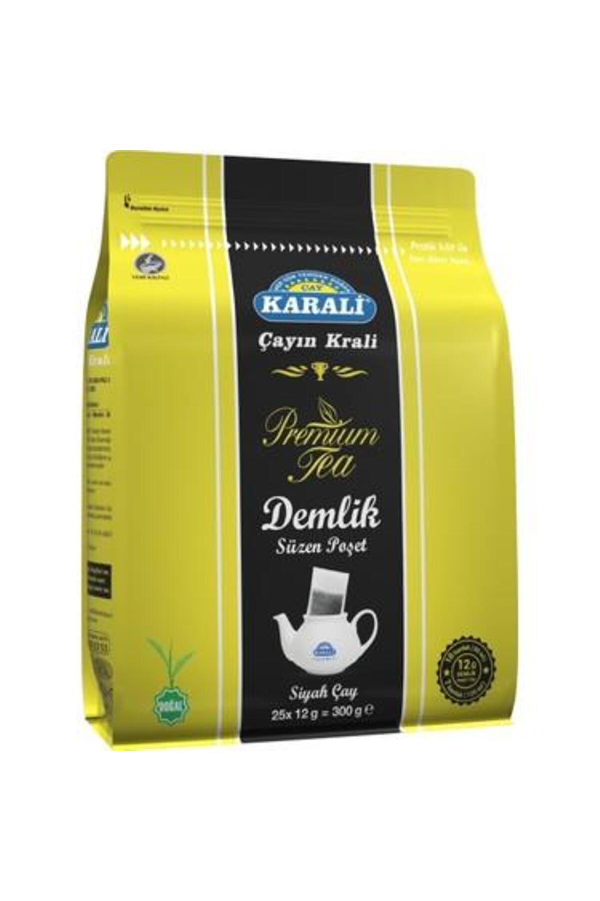 Karali Çay KARALİ PREMİUM DEMLİK POŞET 25*12 GR x 3 PAKET