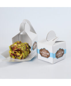 Lokum Atölyesi Ballı Antep Fıstıklı Lokum (File Antep Fıstığı Kaplı) 250g (10 Adet Tekli Kutu İçerisinde)