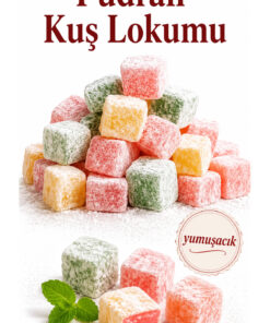 Şener Glikozsuz Lokum Kuş Lokumu 400 gr