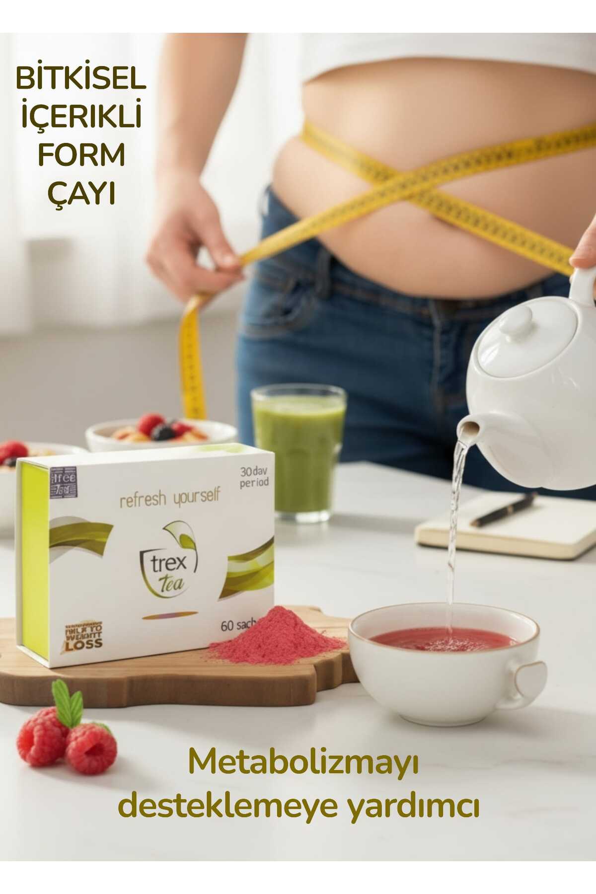Trex Tea Karışık Bitki Çayı 60 lı Paket 1 Aylık Kullanım