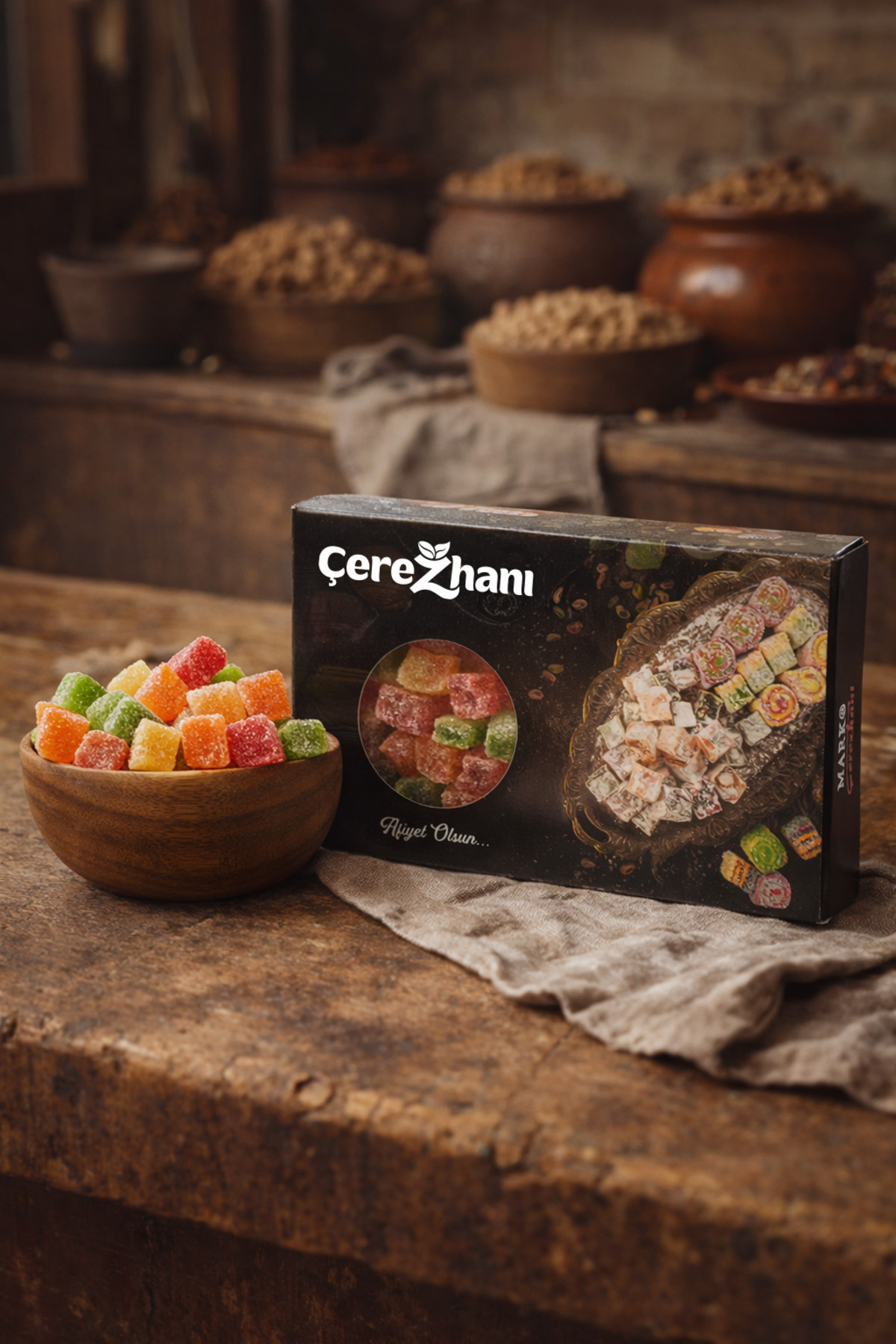 Çerezhanı Şekerli Kuş Lokumu 250 Gr.