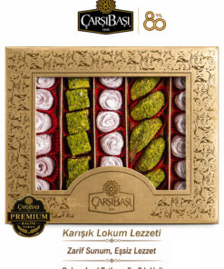 çarşıbaşı Pasta Lokum & Mantı Lokum & Gül Lokumu 600 Gram