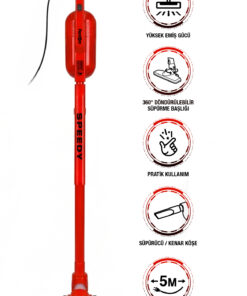 FANTOM Speedy Pro DU 2100 Dikey Süpürge Kırmızı