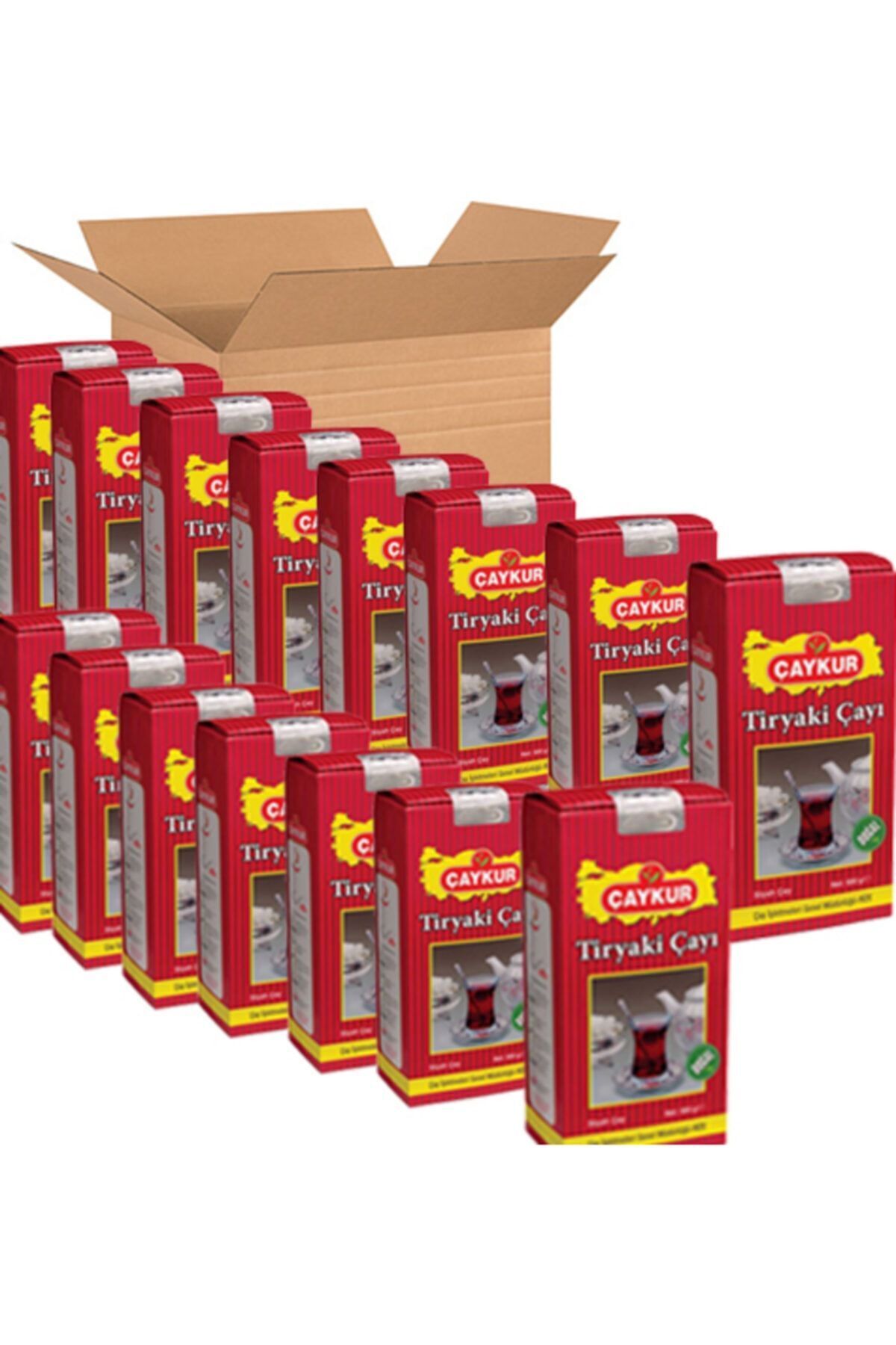 Çaykur Tiryaki Çay 500 G - 1 Koli 15 Adet