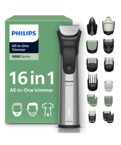 Philips 9000 Serisi 15in1, Erkek Bakım Seti, Yüz/Saç/Vücut Tıraş Makinesi, Islak /Kuru Kullanım, MG9532/15