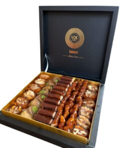 LokArt Pekmezli Cevizli Sucuk - Muska Tatlısı - Pestil Tatlısı Kutusu - 1.1 Kg