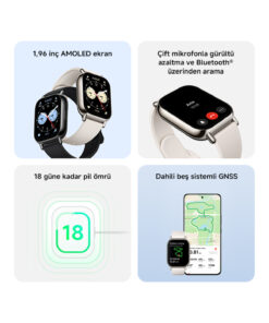 Xiaomi Redmi Watch 5 Lite Siyah Akıllı Saat - Sesli Görüşme Özellikli, Sağlık Takibi (Xiaomi TR Garantili) - Görsel 3