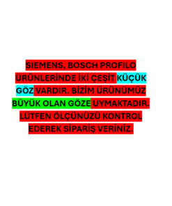 Alternative view of Bosch SIEMENS PROFILO UYUMLU 8 PARÇA FIRIN VE OCAK İÇİN BEK TAKIMI (2,DELİKLİ) ORİJİNAL