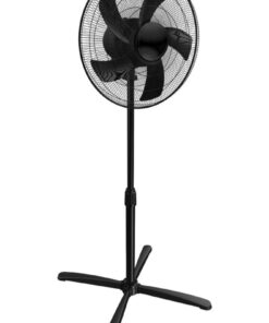 KUMTEL KTF-355 Siyah 16 İnç Ayaklı Vantilatör 50 W,3 Pervaneli,3 Kademeli, 121 cm Yükseklik - Görsel 3