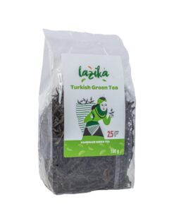 LAZİKA El Yapımı Yeşil Çay (100 Gr)-Katkısız,Doğal,El Yapımı,Antioksidan Kaynağı,Çamlıhemşin Çayı