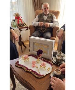 Alternative view of Gönbeler Gül şeklinde Güllü Lokum 500 GR
