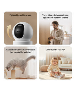 Alternative view of Xiaomi Smart Camera C201 Full HD 1080p Akıllı Güvenlik Kamerası (Xiaomi Türkiye Garantili)