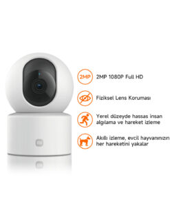 Xiaomi Smart Camera C201 Full HD 1080p Akıllı Güvenlik Kamerası (Xiaomi Türkiye Garantili)