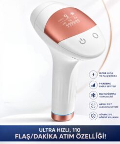 Alternative view of hoppo Xmia Ipl Lazer Epilasyon Cihazı 999.999 Atım 9 Kademe Ultra Güçlü