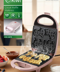 Kiwi Ksm-2407K Çocuk Waffle Makinesi