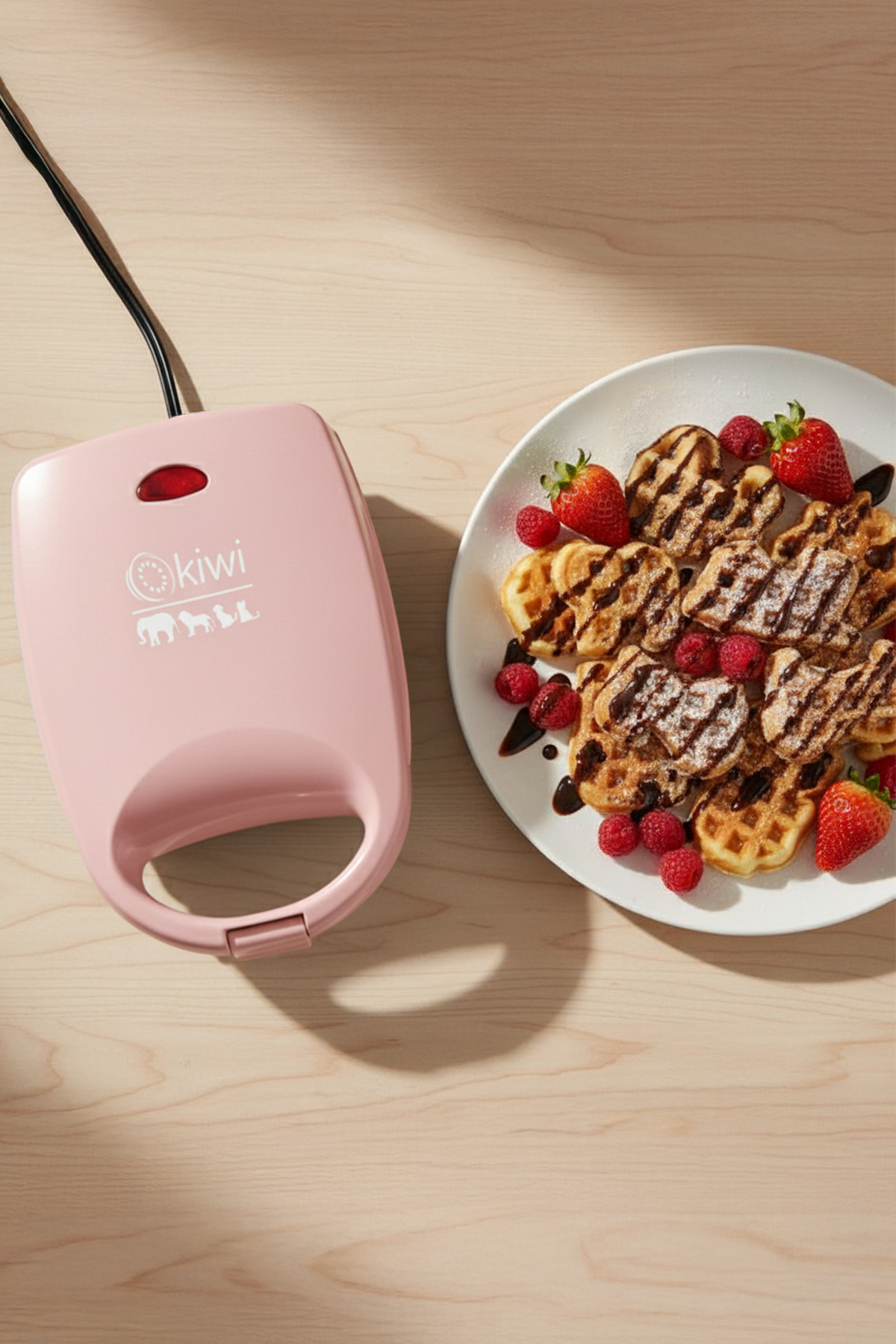 Kiwi Ksm-2407K Çocuk Waffle Makinesi - Görsel 3