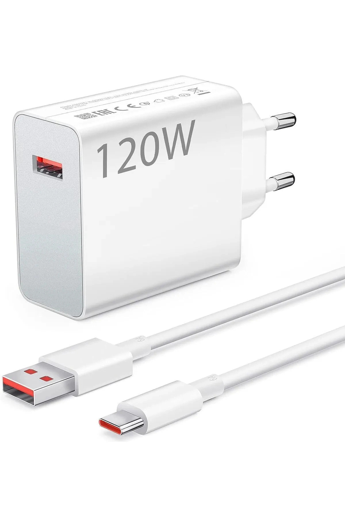 BERZELTECH Type-c 120(WATT) Hızlı Şarj Aleti Adaptör Kablo Set