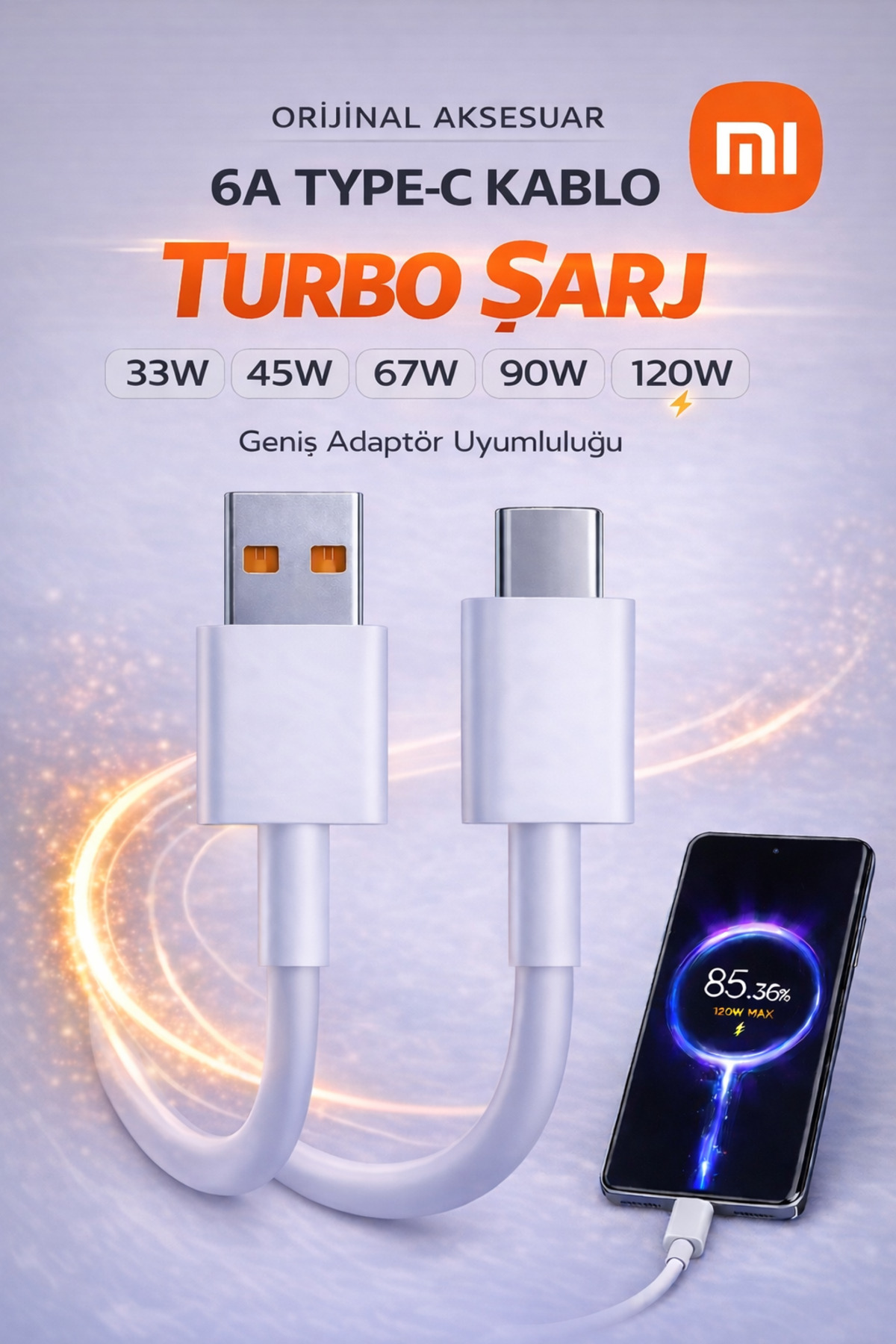Xiaomi 6A Type-A to Type-C Cable