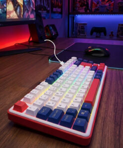 Alternative view of Rampage Clicky 75 Üç Renkli Mekanik Hisli RGB Türkçe Q Membrane Oyuncu Klavyesi