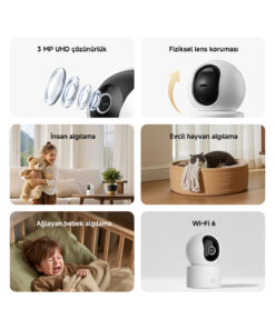 Xiaomi Smart Camera C302 - Akıllı Ev Kamerası (Xiaomi Türkiye Garantili) - Görsel 3