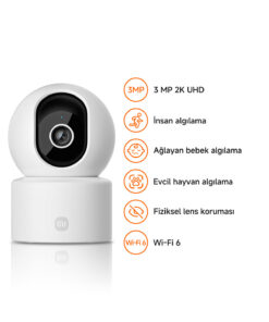 Xiaomi Smart Camera C302 - Akıllı Ev Kamerası (Xiaomi Türkiye Garantili)