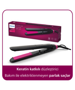 Philips 3000 Serisi Saç Düzleştirici, Keratin Katkılı, ThermoProtect Teknolojisi, BHS375/00
