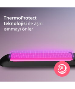 Philips 3000 Serisi Saç Düzleştirici, Keratin Katkılı, ThermoProtect Teknolojisi, BHS375/00 - Görsel 3