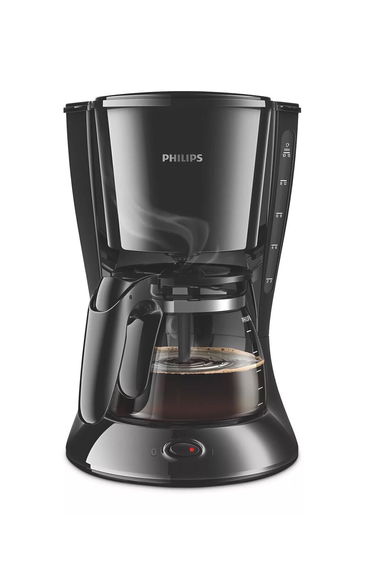 Philips Cafetiera Daily Collection HD7461/20, 1000 W, vas din sticla, 1.2L, functie aroma twister, c - Görsel 3