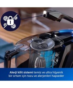 Philips 7000 Serisi Torbasız Elektrikli Süpürge, 750 W, PowerCyclone 8 Teknolojisi, FC9749/07 - Görsel 3