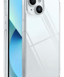 Alternative view of EVAX [Şeffaf Mika] iPhone 15 Uyumlu SERT Şeffaf Mika SARARMAZ İnce Fit Toz Korumalı Kılıf