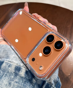 Alternative view of Fibaks iPhone 17 Pro Max Kılıf Şeffaf Kamerası Açık Korumalı Yumuşak Darbe Emici Ince Esnek Silikon Kapak